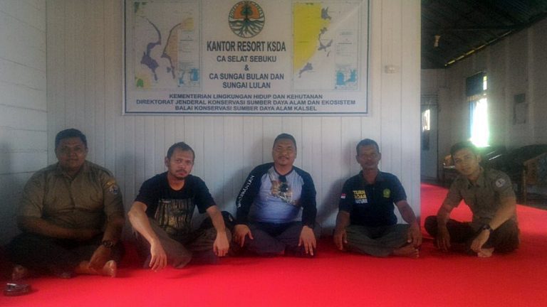 Kunjungan Kepala BKSDA Kalsel ke Resort CA Selat Sebuku, CA Sungai Bulan dan Sungai Lulan