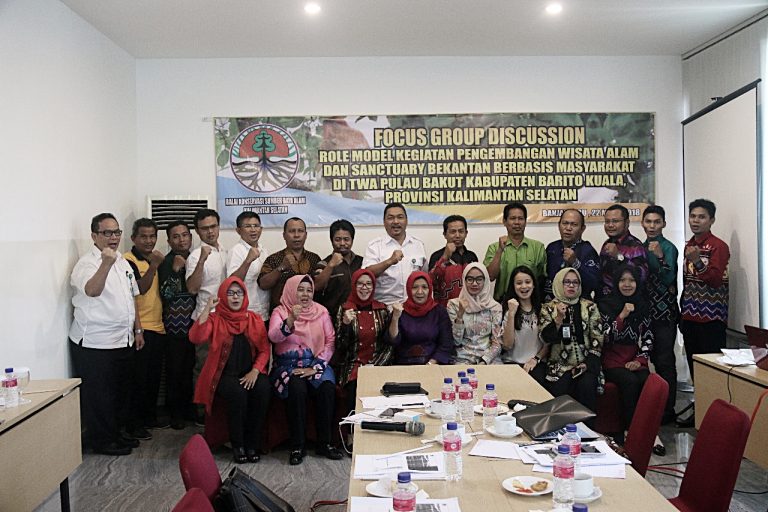 FGD Role Model Pengembangan Wisata Alam dan Sanctuary Bekantan di TWA Pulau Bakut