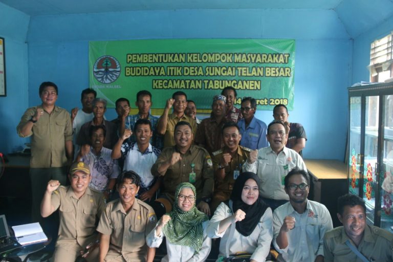 Pembentukan Kelompok Pemberdayaan Masyarakat Budidaya Itik di Desa Sungai Telan Besar