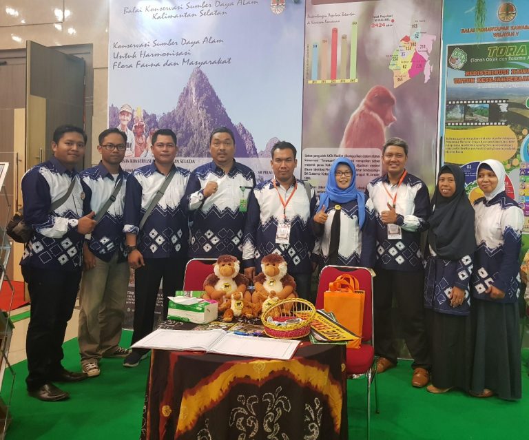 BKSDA Kalimantan Selatan Ambil Peran pada Indogreen Environment & Forestry Expo 2018