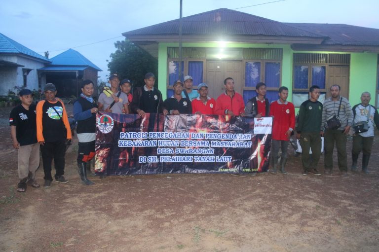Patroli Pencegahan dan Pengendalian Kebakaran Hutan Bersama Masyarakat di Sekitar Kawasan Konservasi SM Pelaihari