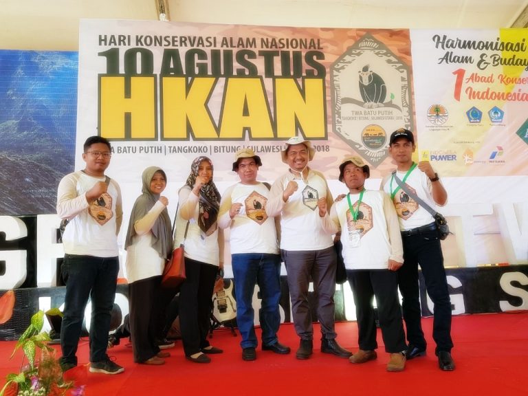 BKSDA Kalsel pada HKAN 2018 di Bitung – Manado Sulut